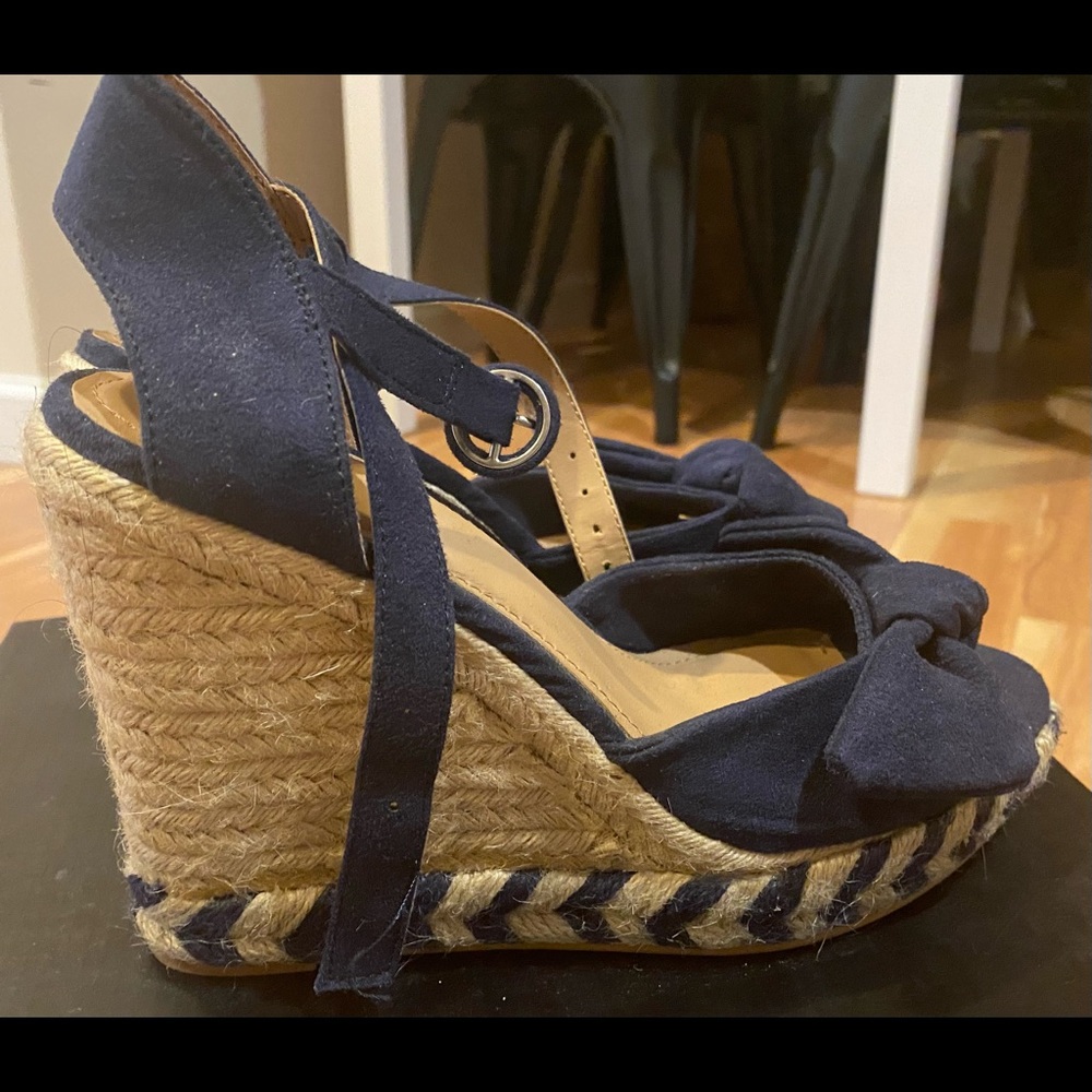 Espadrille wedge sandals